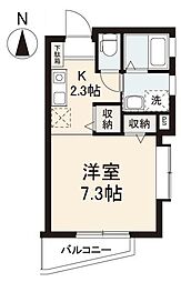 間取図画像 ワンルーム