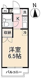 間取図画像 1K