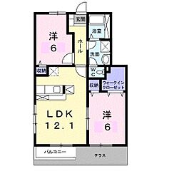 センチュリー21H 2LDKの間取図画像