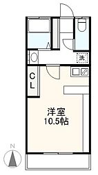 Reno-bancho 1Kの間取図画像