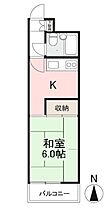 ダイアパレス南瓦町202号室 202 ｜ 香川県高松市観光通一丁目2-9（賃貸マンション1K・2階・24.92㎡） その2