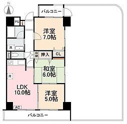 間取図画像 3LDK