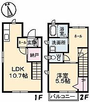 ドムスヒルズ　Ｊ館 102 ｜ 香川県高松市木太町3950-10（賃貸アパート1LDK・1階・52.90㎡） その2