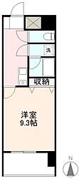 サンロイヤルヤマダ 1Kの間取図画像