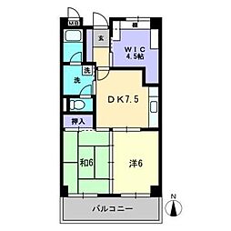 ノースポイントハイツ 2SDKの間取図画像