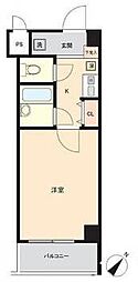 マリオン屋島東 1Kの間取図画像