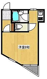 メゾン茜 1Kの間取図画像