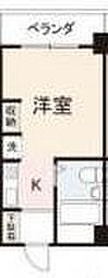 アパルトマン成合 ワンルームの間取図画像