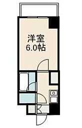 ウェルネス多賀町 1Kの間取図画像