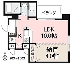 コリドール中央 1003 ｜ 香川県高松市中央町17番32（賃貸マンション1LDK・10階・35.48㎡） その2