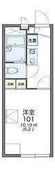 レオパレス浜ノ丁 1Kの間取図画像