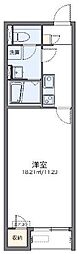 レオネクストクレール国分寺 1Kの間取図画像