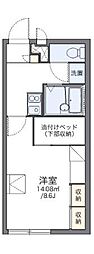 レオパレスエスペーロ・1 1Kの間取図画像