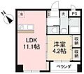 アルト栗林公園2階6.6万円