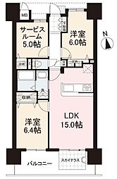 RoyalGarden松縄パークロード 3LDKの間取図画像