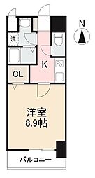 ASPREMIUM栗林公園 1Kの間取図画像