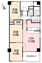 UTOPIAHILLS 3LDKの間取図画像
