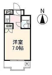 間取図画像 ワンルーム