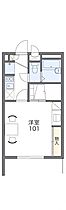 レオパレス川添II 303 ｜ 香川県高松市東山崎町八反地224（賃貸マンション1K・3階・23.18㎡） その2