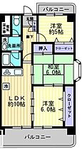 クリスタルパレス 301 ｜ 香川県高松市太田下町3017-1（賃貸マンション2LDK・3階・61.75㎡） その2