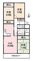 サンライズ伏見 102 ｜ 香川県高松市昭和町一丁目5-23（賃貸マンション3LDK・1階・89.94㎡） その2