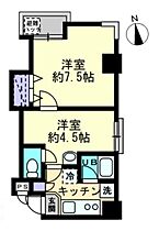 シティホワイト 705 ｜ 香川県高松市田町9-11（賃貸マンション2K・7階・29.62㎡） その2