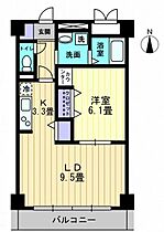 フィール上之町 609 ｜ 香川県高松市上之町三丁目9-15（賃貸マンション1LDK・6階・42.76㎡） その2