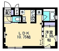 コリドールナカノ 103 ｜ 香川県高松市中野町13-2（賃貸マンション1LDK・1階・36.00㎡） その2