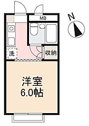 PALPORT 1Kの間取図画像