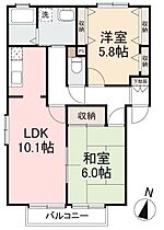 フォブールＴＡＫＡ　Ｃ・Ｄ棟 C101 ｜ 香川県高松市春日町1356-1（賃貸アパート2LDK・1階・55.89㎡） その2