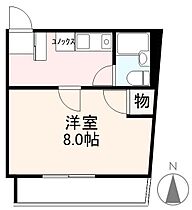 オーレックス西宝 3-Ｂ ｜ 香川県高松市西宝町一丁目16-26（賃貸マンション1K・3階・22.92㎡） その2