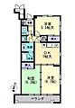 サンハイツ屋島1階4.5万円