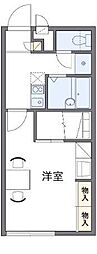 レオパレスエスポワール 1Kの間取図画像