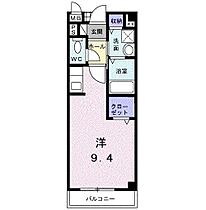 フローラＢ 204 ｜ 香川県高松市仏生山町甲1006番地（賃貸アパート1R・2階・25.25㎡） その2