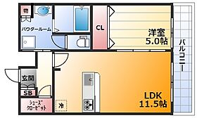 ディームス新大阪  ｜ 大阪府大阪市淀川区宮原4丁目（賃貸マンション1LDK・13階・43.84㎡） その2