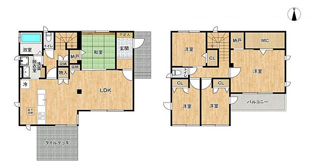 間取り 菊池郡大津町大字室