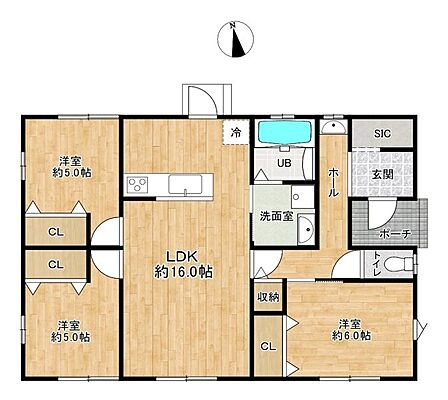 間取り 熊本市北区植木町味取