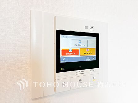 【Video intercom】誰が来てもわかる様にモニター付きインターホンを設置。快適と安らぎを合わせた優しい設計。