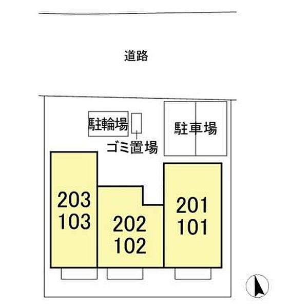 Ｌａ　Ｌｕｃｅ奏の杜（ラ　ルーチェ） ｜千葉県習志野市谷津6丁目(賃貸アパート1R・2階・39.72㎡)の写真 その2