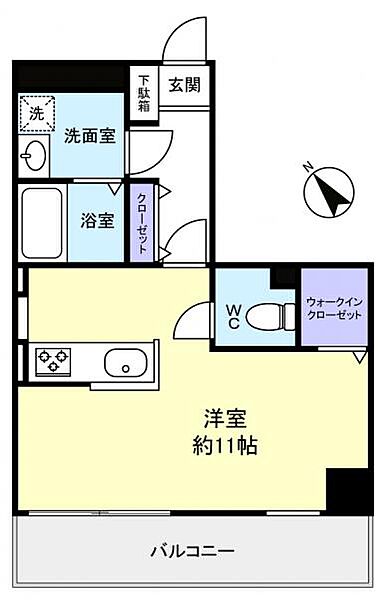 大和ビル ｜千葉県習志野市津田沼5丁目(賃貸マンション1R・5階・34.22㎡)の写真 その4