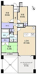 ヴェレーナ津田沼 3LDKの間取図画像