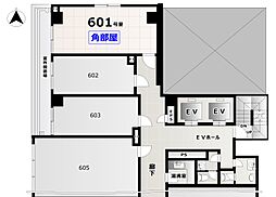 淀屋橋ホワイトビルの間取図画像