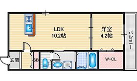 大阪府茨木市西河原2丁目（賃貸マンション1LDK・3階・36.49㎡） その2