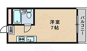 京都府京都市西京区嵐山朝月町（賃貸マンション1R・3階・17.00㎡） その2