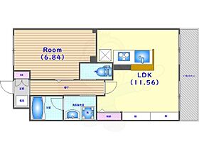 Burezionセフィール  ｜ 京都府京都市中京区西ノ京中保町（賃貸マンション1LDK・2階・40.82㎡） その2