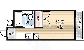 湯浅ハイツ  ｜ 京都府京都市右京区嵯峨中山町（賃貸アパート1K・2階・17.96㎡） その2