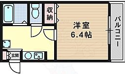 Liens 1Kの間取図画像