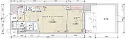 ベラジオ雅び京都三条通 1LDKの間取図画像