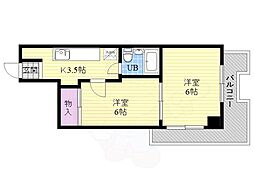 グランドメイソンセブン 2Kの間取図画像