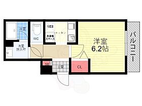 京都府京都市南区東九条南松ノ木町（賃貸アパート1K・3階・23.93㎡） その2